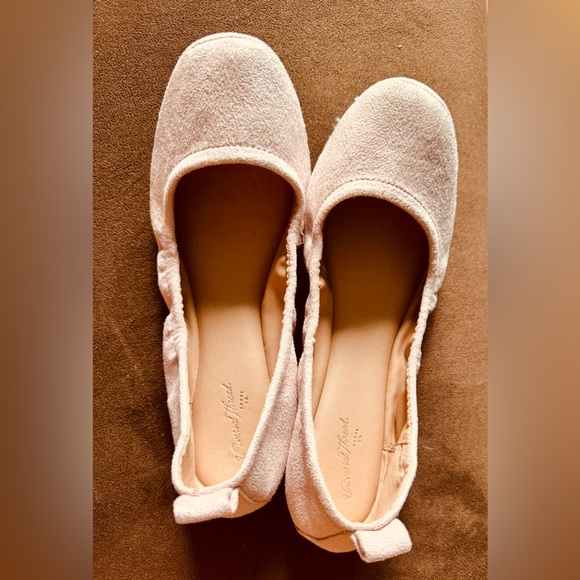 UNIVERSAL THREAD Ballet Flats, Faux-Suede in Pale Pink. - Picture 7 of 7
